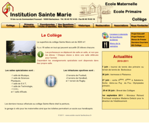 sainte-marie-barbezieux.com: Institution Sainte Marie
