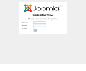 scuderiemartelive.it: ScuderieMArteLive
Joomla! - il sistema di gestione di contenuti e portali dinamici