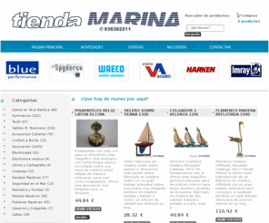 tiendamarina.com: | Tienda Marina y Náutica 936362211
Tienda Marina y Náutica de teka vajillas accesorios cubierta confort a bordo electricidad electronica nautica libros y cartografia limpieza navajas nauticas seguridad en el mar relojes nauticos