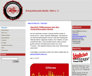 sfr-berlin.de: Schachfreunde Berlin - www.sfr-berlin.de
 Homepage der Schachfreunde Berlin