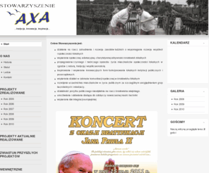 stowarzyszenieaxa.org: Stowarzyszenie "AXA"
Stowarzyszenie AXA - tradycja, innowacja, inspiracja
