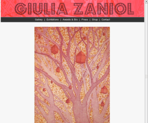 zaniol.com: Giulia Zaniol
giulia zaniol | painter | printmaker | graphic artist