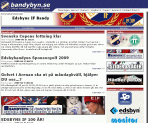 bandybyn.se: EDSBYNS IF | Bandy
