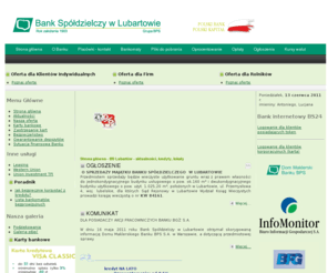 bslubartow.pl: Bank Spółdzielczy w Lubartowie
Bank Spółdzielczy w Lubartowie