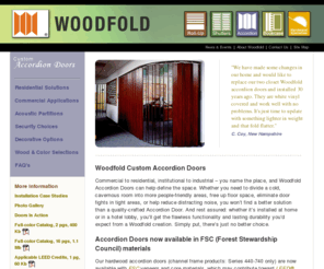 instantwalls.info: Custom Accordion Doors | Vinyl Accordion Door - by Woodfold
Custom-crafted accordion doors divide
any space, beautifully