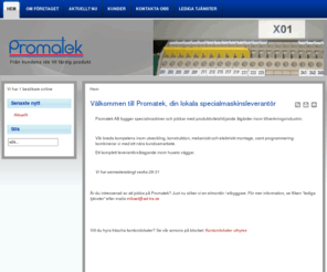 promatek.se: Välkommen till Promatek, din lokala specialmaskinsleverantör
Promatek