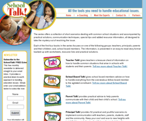 schooltalk.com: School Talk Resources for Teachers Educators Cheli Cerra M.Ed. Dr. Ruth Jacoby Teacher Tal
