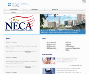 necact.org: Welcome to CT Chapter NECA
Welcome to the CT Chapter NECA - your source for the latest information related to the electrical industry in Connecticut.