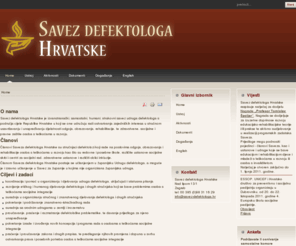 savez-defektologa.hr: Savez defektologa Hrvatske
Savez defektologa Hrvatske, Association of special education teachers Croatia