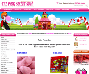 thepinksweetshop.co.uk: The Pink Sweet Shop
Retro & Traditional sweet shop penny sweets,relive your childhood memories,Old fashioned Sweets, Candy