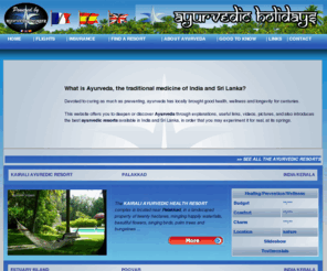 ayurvedicvoyages.com: AYURVEDIC RESORTS - World Directory
AYURVEDIC RESORTS - Ayurvedic resorts directory