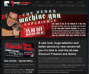 discountfirearmsinc.com: Discount Firearms and Ammo
Las Vegas' true gun store, indoor shooting range and home of the Vegas Machine Gun Experience