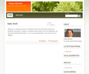 tobias-albrecht.net: Tobias Albrecht
Ein weiteres tolles WordPress-Blog