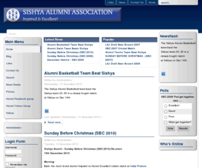 sishyaalumni.org: Sishya Alumni Home - Home
Sishya Alumni Association - Inspired and Excellent