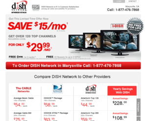 cabletvmarysville.com: Cable TV Marysville, CA | Compare Cable TV With DISH Network in Marysville, CA
