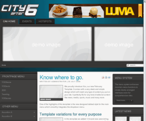 cityafter6.com: Know where to go.
City after 6 - Know where to go! See local events, hotspots, and more!