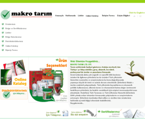 makrotarim.com: .::MAKRO TARIM::. Ins. Taah. Tur. Paz. San. Tic. Ltd. Sti.
 www.makrotarim.com.tr