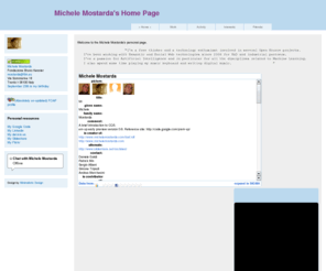 michelemostarda.com: .::Michele Mostarda's Personal Web Page::.
Michele Mostarda's Home Page