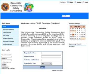 ocspdatabase.org: Welcome to the OCSP Resource Database
OCSP database search and event calendar