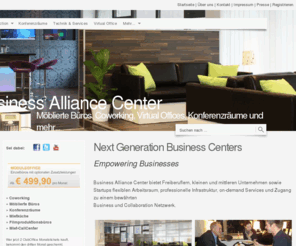 businessallianceclub.com: Business Centers, Coworking, Virtual Offices, Konferenzräume
Business Alliance Center - Next Generation Business Centers