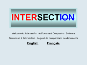 intersectioninfo.com: Document Comparison Software
Information on Intersection, a document comparison software