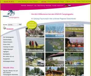 knauscamp.de: Herzlich Willkommen bei den KNAUS Campingparks - knauscamp.de
