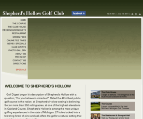 shepherdhollowgolf.com: Shepherd's Hollow Golf Club | One Michigan's Most Beautiful Golf Course Destination
Shepherd's Hollow Golf Course is one of Michigans Premiere Golf Destinations.  Voted Golf Magazine's Top 10 you can play in America.