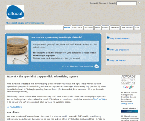 attacat.co.uk: SEO & Internet Marketing by Attacat of Edinburgh
Acclaimed Edinburgh based provider of PPC, SEO, Analytics, Social Media and Web Design services