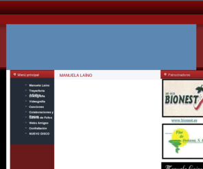 flamencomanuelalaino.com: Manuela Laino-Web Oficial de Manuela Laino(Cantaora de Flamenco) - Manuela Laíno
Aqui encontraras su trayectoria,videos,canciones,prensa,etc..
http://www.flamencomanuelalaino.com/index.php, flamenco de manuela laino