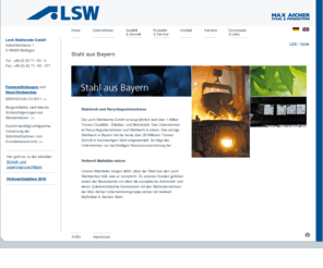 lech-stahlwerke.de: LSW Lech-Stahlwerke, Meitingen
Homepage der LSW Lech-Stahlwerke, Meitingen