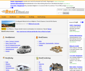 besttilbud.com: GRATIS markedsplass med 120.000 kunder. Samt lån, boliglån, refinansiering, forbrukslån, forsikring og telefoni
Lån, forbrukslån, refinans, boliglån, forsikring og telefoni