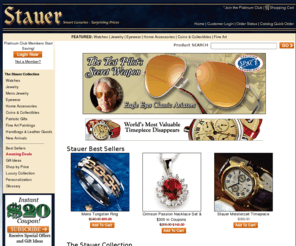 ajcreadervalues.com: Men's Watches, Women's Watches, and Jewelry at Stauer.com
Stauer offers a wide variety of men's and women's watches: manual winds, automatics, and quartz. Stauer also has an extensive line of Jewelry, including DiamondAura.