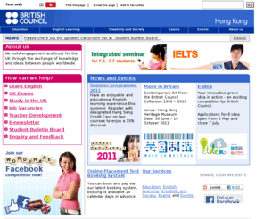 britishcouncil.org.hk: British Council Hong Kong
British Council Hong Kong homepage