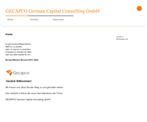 gecapco.com: GECAPCO German Capital Consulting GmbH
							-
						Home
Umwelttechnik