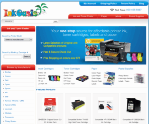 inkoasis.biz: Ink Oasis -  Discount Inkjets, Toner Cartridges, Printer Ribbons, Paper & labels
Ink Oasis carries a large selection of discount ink cartridges and toner cartridges for your printer at cheap prices.