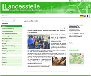 landesstelle.org: Landesstelle Berlin
Landesstelle für gewerbliche Berufsförderung in Entwicklungsländern Berlin