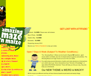 maze.co.nz: The Amazing Maze 'n Maize
DESCRIPTION