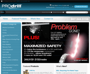 wrprodrill.com: Wire Rope Industries Distribution - WR ProDrill Brand - Exploration Diamond Drilling Products, Wire Rope Prodrill
Lowering both your waiting time and shipping costs! Whether you’re in Kenora, Sault Ste. Marie, Red Lake or Pickle Lake – or any point in between, we’re your GO-TO full-service drilling ...