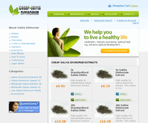 cheap-salvia-divinorum.com: Cheap Salvia Divinorum Extracts - Wholesale 5x, 10x, 15x, 20x
Cheap salvia divinorum extracts can be purchased here. Wholesale salvia divinorum extracts are available in strengths of 5x, 10x, 15x, and 20x starting at $3/gram.