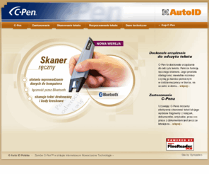 cpen.pl: Skaner ręczny C-Pen - Skaner mieszczący się w dłoni - AutoID Polska
