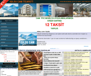 isilsu.com: - IŞILSU CAM : Antalya  Camcı : Antalya Cam İşleri
HÜSEYİN ALTINTAŞ 0533 731 6044 - 0541 508 0007