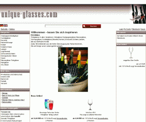 unique-glasses.com: Rotweingläser, Weissweingläser, Decanter - Unique Glasses Luxus Shop
Rotweingläser, Weissweingläser, Decanter