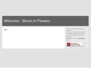 bloominflowers.net: Welcome - Bloom in Flowers
Florist specialising in Weddings, Funerals, Corporate Events and Special Occasions covering East Sussex and Kent