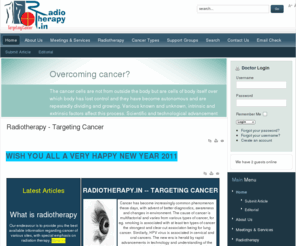 imrtigrt.com: Radiotherapy - Targeting Cancer
Targeting cancer has different connotations for different people - patients, families affected by cancer, public health workers, support groups, oncologists and associated paramedics.