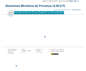 amdp84.com: Menuiserie - Aluminium Miroiterie de Provence (A.M.D.P) à Sarrians
Aluminium Miroiterie de Provence (A.M.D.P) - Menuiserie situé à Sarrians vous accueille sur son site à Sarrians