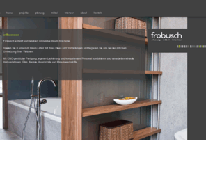 frohbusch.com: Website - frobusch - möbel - planung - interior
