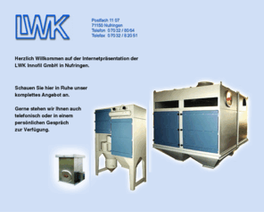 lwk-gmbh.com: LWK Entstaubungstechnik GmbH - Nufringen                 -

