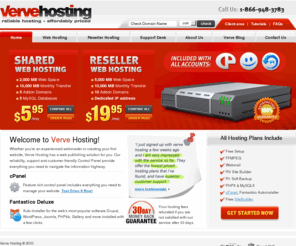 vervehosting.com: Verve Hosting - Reliable Hosting - Affordably Priced
