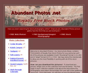 abundantphotos.net: Abundant Photos - Royaly Free Photos
Original photos of Cedar Breaks, UT - Royalty Free