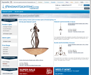 ependantlighting.com: Pendant Lighting: Shop Pendant Lights, Island Lights at iPendantLighting.com
iPendant Lighting gives you variety, sweet variety as the premier online retailer of pendant lighting and mini pendant lights in the U.S. Save on pendant lighting and mini pendant lights now!